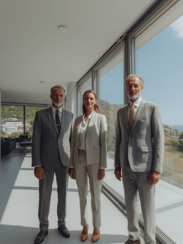 Real estate team of professionals